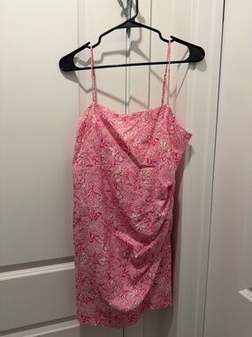 Zara Light Pink Top with Black Label